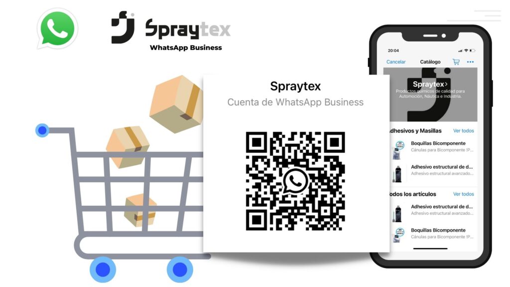 catálogo whatsapp productos spraytex